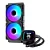 WATER COOLER 240MM ROUND5 BOREAH PRETO COM DISPLAY DE TEMPERATURA PARA INTEL E AMD - Imagem 3