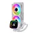 WATER COOLER 240MM ROUND5 BOREAH BRANCO COM DISPLAY DE TEMPERATURA PARA INTEL E AMD - Imagem 3
