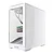 GABINETE GAMER ROUND5 ICEBOX WHITE BRANCO LATERAL E FRONTAL EM VIDRO TEMPERADO - Imagem 5