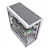 GABINETE GAMER ROUND5 ICEBOX WHITE BRANCO LATERAL E FRONTAL EM VIDRO TEMPERADO - Imagem 3