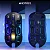 MOUSE GAMER KNUP ANÚBIS KP-MU027 6400DPI SEM FIO BLUETOOTH RECARREGÁVEL PRETO LED RAINBOW - Imagem 3