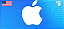 Apple Gift Card $5 - iTunes e App Store - USA - Imagem 1