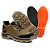 Tênis Adventure Trekking Trilha Trabalho ZarbShoes Shelga Creme - Imagem 4