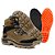 Bota Coturno Adventure Cano Alto Trilha Trekking Semi Impermeável ZarbShoes Shelga Creme C.A 52.083 - Imagem 3