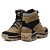 Bota Coturno Adventure Cano Alto Trilha Trekking Semi Impermeável ZarbShoes Shelga Creme C.A 52.083 - Imagem 4
