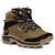 Bota Coturno Adventure Cano Alto Trilha Trekking Semi Impermeável ZarbShoes Shelga Creme C.A 52.083 - Imagem 2