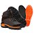 Bota Coturno Adventure Cano Alto Trilha Trekking Semi Impermeável ZarbShoes Shelga Café C.A 52.083 - Imagem 4