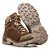 Bota Adventure Coturno Couro Legítimo Trabalho Trekking Ref.2064 Creme - Imagem 3