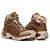 Bota Adventure Coturno Couro Legítimo Trabalho Trekking Ref.2064 Creme - Imagem 4