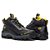 Bota Adventure Unissex Couro Ecologica Trilha Trabalho Preto - Imagem 3