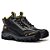 Bota Adventure Unissex Couro Ecologica Trilha Trabalho Preto - Imagem 2