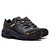 Tênis Unissex Adventure Trekking Trabalho Couro Ecológico ZarbShoes Preto - Imagem 2