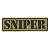Bordado Termocolante Sniper II - Imagem 1