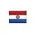 Bordado Termocolante Bandeira Do Paraguai - Imagem 1