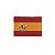 Bordado Termocolante Bandeira Espanha - Imagem 1