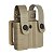 Porta Carregador Duplo Tab Lock Passador Bélica - Preto - Imagem 4