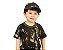 Kit Camiseta Infantil Poliviscose Padrão EB + Calça Infantil Rip Stop Camuflado EB + Boné Infantil Camuflado EB - Imagem 1