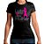 Camiseta Feminina Militar Baby Look Estampada Lute como uma Mulher - Atack - Imagem 1