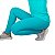 Legging Azul Oceano - Treme Terra - Imagem 3