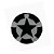 Patch Bordado com Fecho de Contato - Estrela U.S.A - Imagem 1