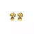 Distintivo de Metal - Artilharia Dourado - Gola - Imagem 1
