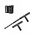 Tonfa Retrátil em Polímero + Porta Tonfa Fixo em Polímero | Preto - Bélica - Imagem 1