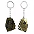 Chaveiro Metal Tenta a Sorte - Dourado - Imagem 1