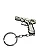 Chaveiro Pistola Glock - Cromado - Imagem 1