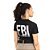 Camiseta Feminina Militar Baby Look Estampada FBI - Imagem 4
