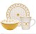 Conjunto Lanche 3 peças Bee Happy Oxford - Imagem 1