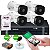 Kit Intelbras 4 Câmeras FullHD 1080p VHL 1220 B + DVR 1104 Intelbras com HD 1TB + Acessórios - Imagem 1