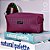 Nécessaire BOX LUXURY Bordô com plaquinha personalizada - Imagem 1