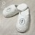Pantufa Luxury Branca Personalizada com Logomarca bordada - Imagem 1