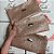 Nécessaire Clutch Brilho Rosé Personalizada com Plaquinha com Logomarca gravada a laser - Imagem 2