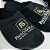 Pantufa aveludada Preta Personalizada com Logomarca bordada - Imagem 2