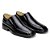 Sapato Masculino De Couro Legitimo Comfort Shoes - Ref. 500 Preto - Imagem 1
