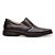 Sapato Masculino De Couro Legitimo Comfort Shoes Soft - Ref. 216 Café - Imagem 3