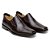 Sapato Masculino De Couro Legitimo Comfort Shoes Soft - Ref. 216 Café - Imagem 1