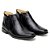 Botina Masculina De Couro Legitimo Comfort Shoes - 1051 Preta - Imagem 1