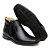 Botina Masculina De Couro Legitimo Comfort Shoes - 1051 Preta - Imagem 2