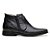 Botina Masculina De Couro Legitimo Comfort Shoes - 1051 Preta - Imagem 3