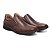 Sapato Social Masculino De Couro Legitimo Ultra Comfort - 46102 Café - Imagem 1