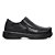 Sapato Masculino De Couro Legítimo Comfort Shoes - 8100 Preto - Imagem 5