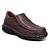 Sapato Masculino De Couro Legítimo Comfort Shoes - 8100 Café - Imagem 4