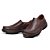 Sapato Masculino De Couro Legítimo Comfort Shoes - 8100 Café - Imagem 3