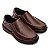 Sapato Masculino De Couro Legítimo Pro Alívio - 8100 Café - Imagem 6