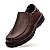 Sapato Masculino De Couro Legítimo Pro Alívio - 8100 Café - Imagem 8
