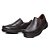 Sapato Masculino De Couro Legítimo Comfort Shoes - 8100 Dark Brown - Imagem 3