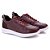 Tênis Casual Masculino De Couro Legitimo Comfort - 3022 Bordo - Imagem 1