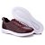 Tênis Casual Masculino De Couro Legitimo Comfort - 3022 Bordo - Imagem 2